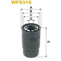 WIX FILTERS Kraftstofffilter WF8318
