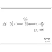 CORTECO Bremsschlauch 49439745