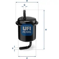 Ufi Kraftstofffilter 31.801.00