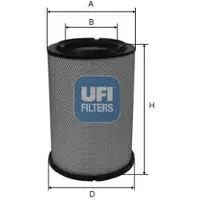 Ufi Luftfilter 27.608.00