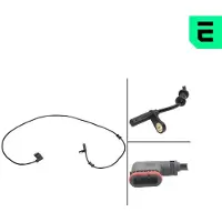 OPTIMAL ABS Sensor Raddrehzahl Hinten Links passend für MERCEDES-BENZ C-Klasse Limousine (W203) 06-S105