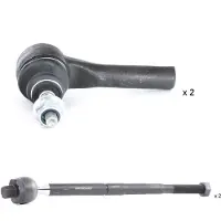 RIDEX Reparatursatz Spurstange 770T0091 Vorne Links Vorne Rechts für CHRYSLER 300 C Touring (LX, LE) 108mm 144mm M15 x 1,5mm 0,7kg