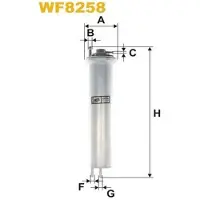 WIX FILTERS Kraftstofffilter WF8258