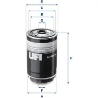 Ufi Kraftstofffilter 24.468.00