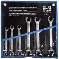 SW-Stahl Bremsleitungs-Schlüsselsatz 6-tlg 01415L