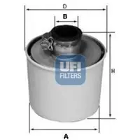 Ufi Luftfilter 27.164.00