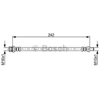 Bosch Bremsschlauch 1 987 481 895