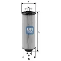 Ufi Kraftstofffilter 26.016.00