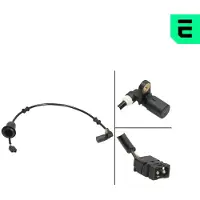 OPTIMAL ABS Sensor Raddrehzahl Hinten Rechts passend für MERCEDES-BENZ SLK (R170) 06-S548