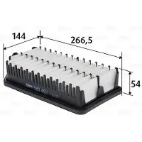 Valeo Luftfilter 585453 für HYUNDAI i30 (GD) Filtereinsatz