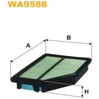 WIX FILTERS Luftfilter WA9586