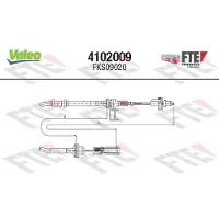 FTE Seilzug, Kupplungsbetätigung [Hersteller-Nr. 4102009] für Fiat