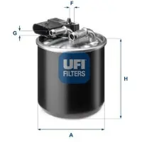 Ufi Kraftstofffilter 24.194.00