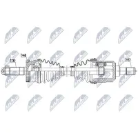 NTY NPW-KA-400 Antriebswelle Vorne Links für HYUNDAI Tucson (TL, TLE) für KIA Sportage (QL, QLE)