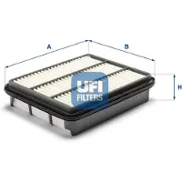 Ufi Luftfilter 30.230.00 für MAZDA XEDOS 9 (TA) Filtereinsatz