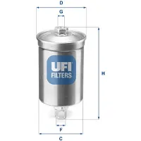 Ufi Kraftstofffilter 31.507.00
