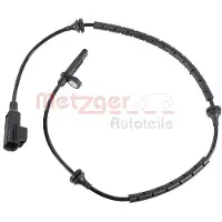 METZGER ABS Sensor Raddrehzahl Hinten Links Hinten Rechts für LAND ROVER Range Rover Velar (L560) 09001573