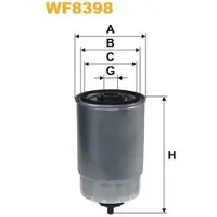 WIX FILTERS Kraftstofffilter WF8398