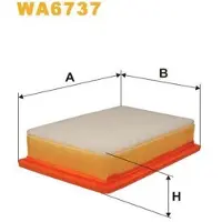 WIX FILTERS Luftfilter WA6737