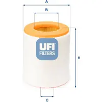 Ufi 27.594.00 Luftfilter für BMW 3 Touring (E91)