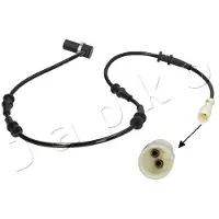 Japko ABS Sensor Raddrehzahl Hinten Rechts für HONDA CIVIC VII Hatchback (EU, EP, EV) 151433