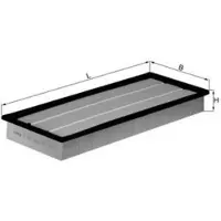MAHLE ORIGINAL Filter Innenraumluft LX 1151