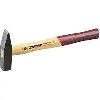 Gedore 4 E-100 Schlosserhammer mit Eschenstiel, 100 g