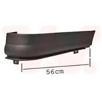 VAN WEZEL Heckstoßstange Stoßfänger Hinten Rechts für FORD Transit Mk6 Kasten (V347, V348, FA) Transit Mk6 Bus (V347, V348, FD, FB, FS, FZ, FC)
