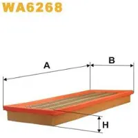WIX FILTERS Luftfilter WA6268