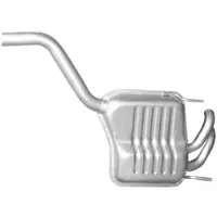 VEGAZ Endschalldämpfer MERCEDES-BENZ MS-187 2024900515,2024901521,2024902921 Endtopf,Auspuff Endtopf,Nachschalldämpfer,ESD 2024903221