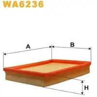 WIX FILTERS Luftfilter WA6236