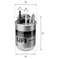 Ufi Kraftstofffilter 24.080.01