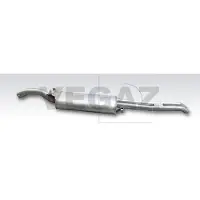 VEGAZ SES-46 Endschalldämpfer für SEAT TOLEDO I (1L) Auspuff