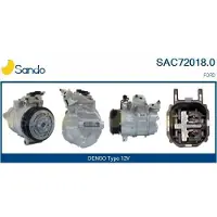 SANDO Kompressor, Klimaanlage Brand New HQ CAC72018AS