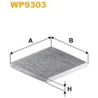 WIX FILTERS WP9303 Innenraumfilter Pollenfilter für HYUNDAI i40 CW (VF) Aktivkohle