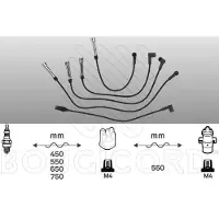 EFI Zündleitungssatz [Hersteller-Nr. 88607248] für Seat, VW