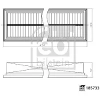 FEBI BILSTEIN Bilstein Filter, Innenraumluft 185733