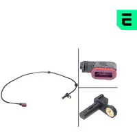 OPTIMAL ABS Sensor Raddrehzahl Hinten passend für MERCEDES-BENZ S-Klasse Limousine (W221) 06-S360