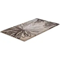 Grund Badematte "Art", rutschhemmend beschichtet, fußbodenheizungsgeeignet, florales Muster, elegante Badematte