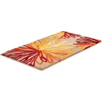 Grund Badematte "Art", rutschhemmend beschichtet, fußbodenheizungsgeeignet, florales Muster, elegante Badematte