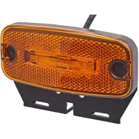 Hella Seitenmarkierungsleuchte 2PS 345 600-071 seitlicher Anbau 111mm 51mm 43mm