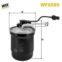 WIX FILTERS Kraftstofffilter WF8585 für FORD Puma SUV Leitungsfilter