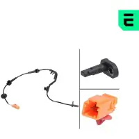 OPTIMAL ABS Sensor Raddrehzahl Hinten Rechts für HONDA Jazz II Schrägheck (GD, GE3, GE2) 06-S494