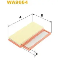 WIX FILTERS Luftfilter WA9664