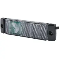 Hella Positionsleuchte vorne 12 V LED glasklar für u.a. AEBI
