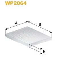 WIX FILTERS Filter, Innenraumluft WP2064
