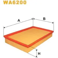WIX FILTERS Luftfilter WA6200