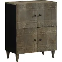 vidaXL Sideboard 60x33x75 cm Massivholz Mango