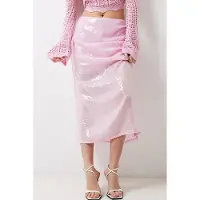French Connection Anisha Ombre Sequin Skirt Größe: 18 | Midiröcke Outlet | Damen