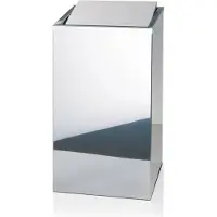 DECOR WALTHER Wäschekorb DW 215 Edelstahl Poliert